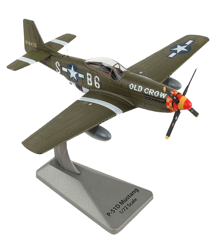 P-51 Mustang, USAAF, Old Crow, 1:72, Air Force One 