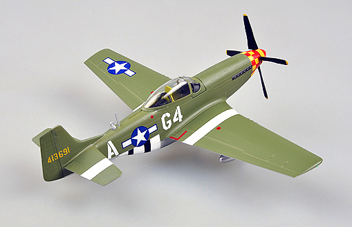 P-51D, 362FS, 357FG, Arval J.Roberson, 1944, 1:48, Easy Model 