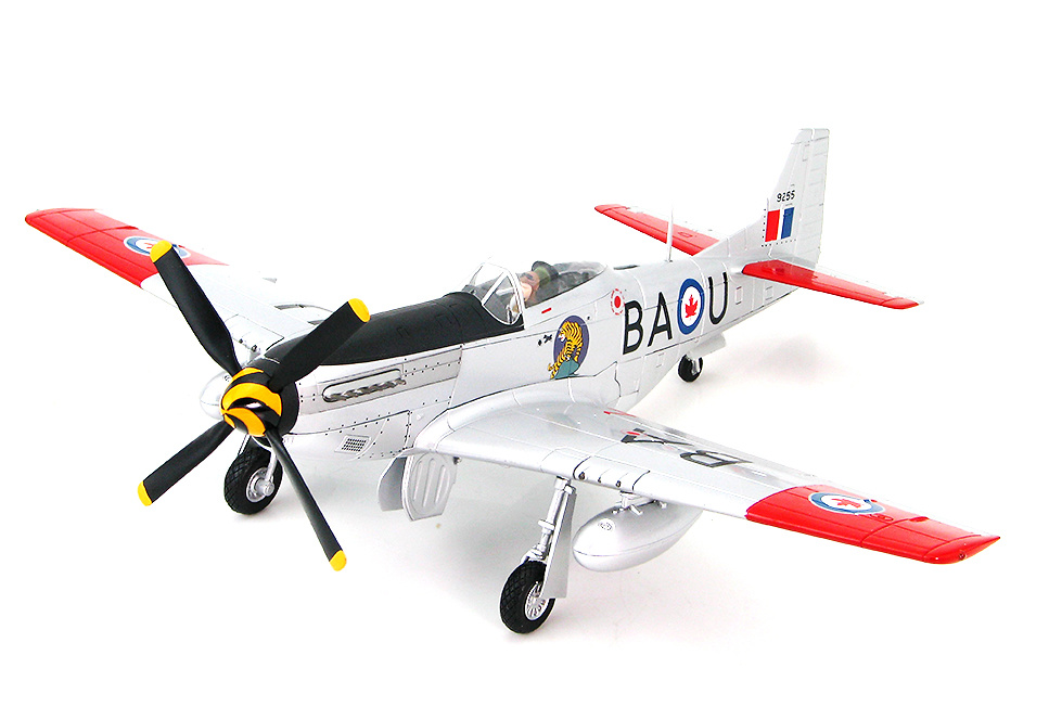 P-51D Mustang, No. 424 Sqn., RCAF, Mount Hope, Ontario. 1950s, 1:48, Hobby Master 