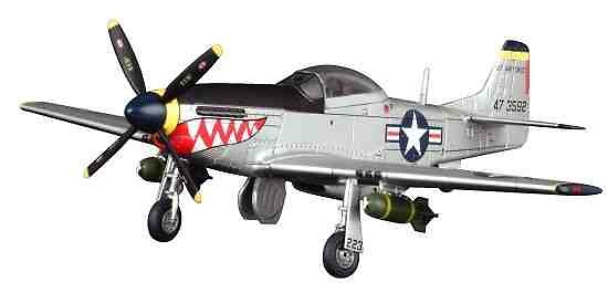 P-51D Mustang, USAF 