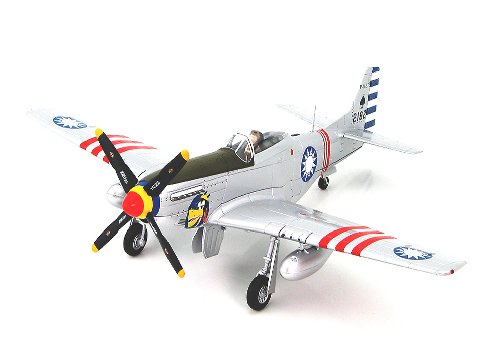 P-51D Mustang P-14275, 21st Sqn., 4th FG, ROCAF,1949, 1:48, Hobby Master 