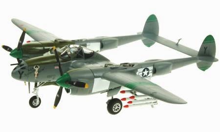 P38 Lightning USAF oth Fighter Group San Antonio Rose, 1:72, Witty Wings 