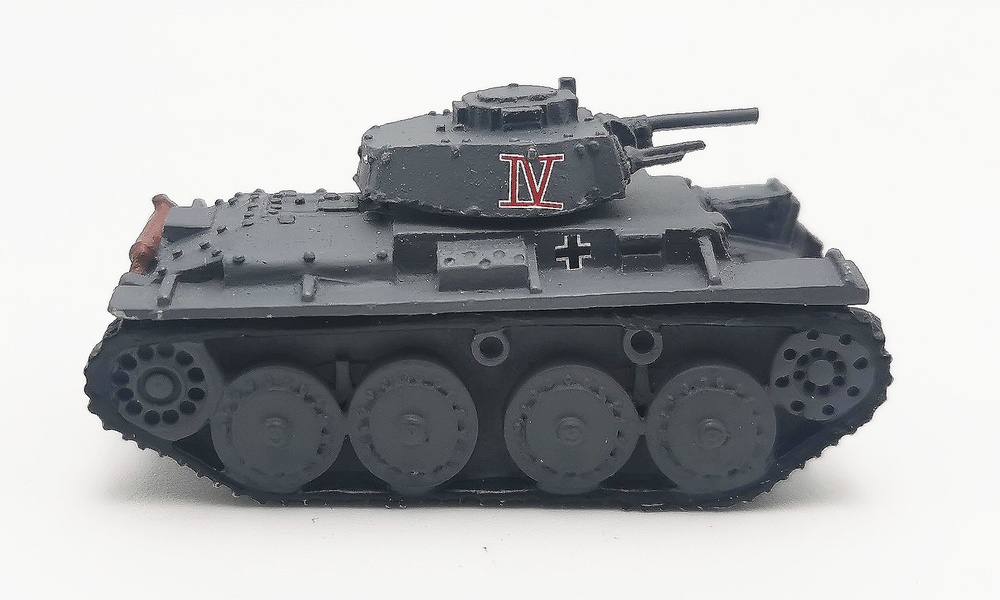 Panzer 38(t), 2ª Guerra Mundial, Alemania, 1:87, Salvat, 1:87, Salvat 
