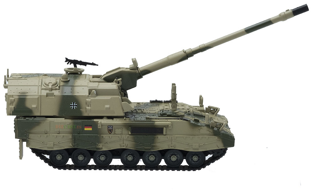 Panzer Haubirte PzH-2000, Self-propelled Artillery, German Army, Afghan livery, 2010, 1:72, Panzerkampf 