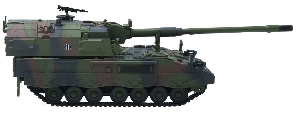 1/72 germany tank Panzer haubitze pZH-2000 self propelled artillery DIE-CAST 