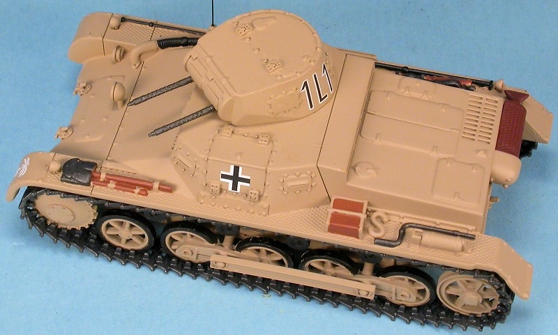 Panzer I Sd.Kfz.101 Pz.Kpfw.I Ausf.B, Afrikakorps, Tobruk, Libia, 1941, 1:48, Gasoline 