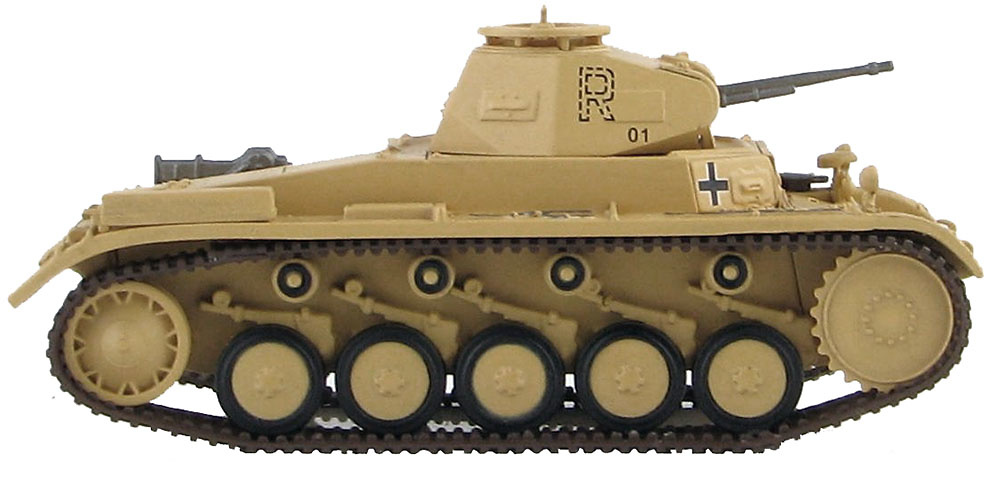 Panzer II Ausf. F 7.Pz. Rgt., 10.Pz. Div., Túnez, 1943, 1:72, Hobby Master 