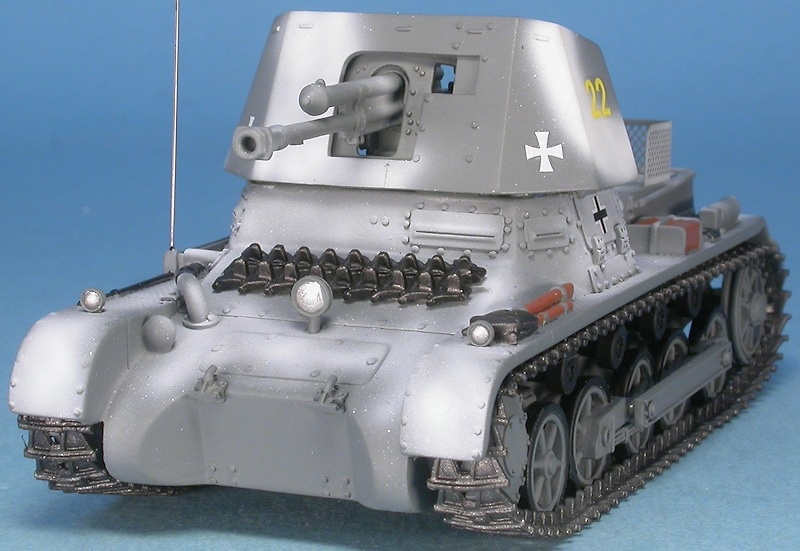 Panzerjäger I Ausf.B 4.7cm PaK(t) (Sf) auf Panzerkampfwagen I, Pz. Div. Gross Deutschland, Rusia, 1942, 1:48, Gasoline 
