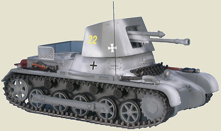 Panzerjäger I Ausf.B 4.7cm PaK(t) (Sf) auf Panzerkampfwagen I, Pz. Div. Gross Deutschland, Rusia, 1942, 1:48, Gasoline 