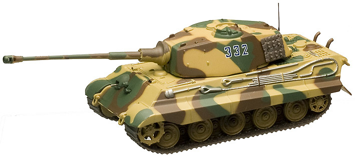 Panzerkampfwagen Tiger Ausf. B, s. SS Pz. Abt. 501, Las Ardenas, 1944, 1:72, Altaya 