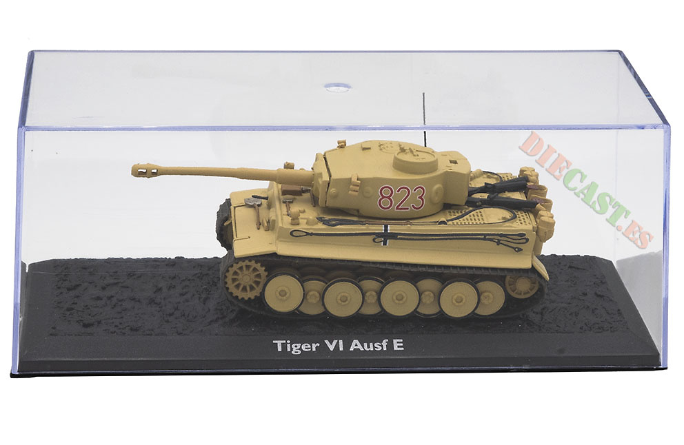Panzerkampfwagen Tiger VI Ausf E, Alemania, 1942-45, 1:72, Atlas Editions 