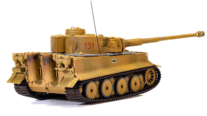 Panzerkampfwagen VI Tiger Ausf E (producción temprana) ‘Tiger 131’, 1:50, Corgi 