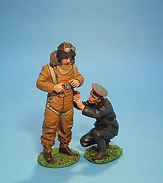 Piloto Alemán con su ayudante, 1ª Guerra Mundial, 1:30, John Jenkins 