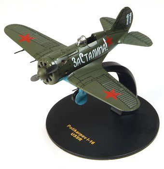 Polikarpov I-16 Type 24, Mourmansk 1940, 1:72, Altaya 