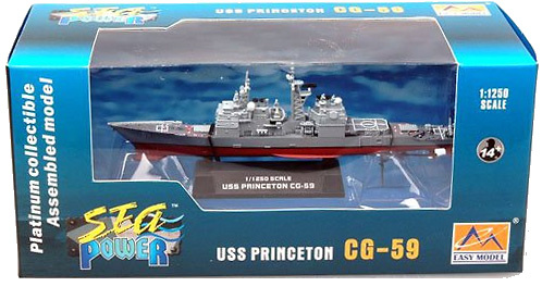 Portaaviones USS Princeton CG-59, 1:1250, Easy Model 