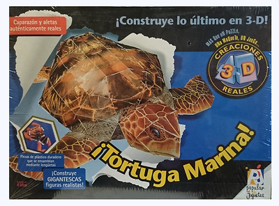 Puzzle 3D, Tortuga Marina, Popular Juguetes 