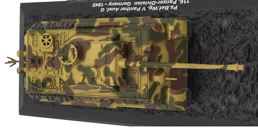 Pz.Bef.Wg. V Panther Ausf. G, 116. Panzer-Division, Alemania, 1945, 1:72, Altaya 