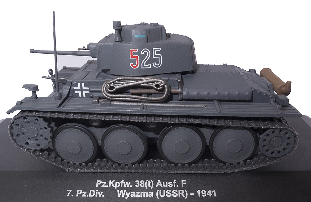 Pz.Kpfw: 38(t) Ausf. F, 7ª División Panzer, Wyazma (URSS), 1941, 1:43, Atlas 