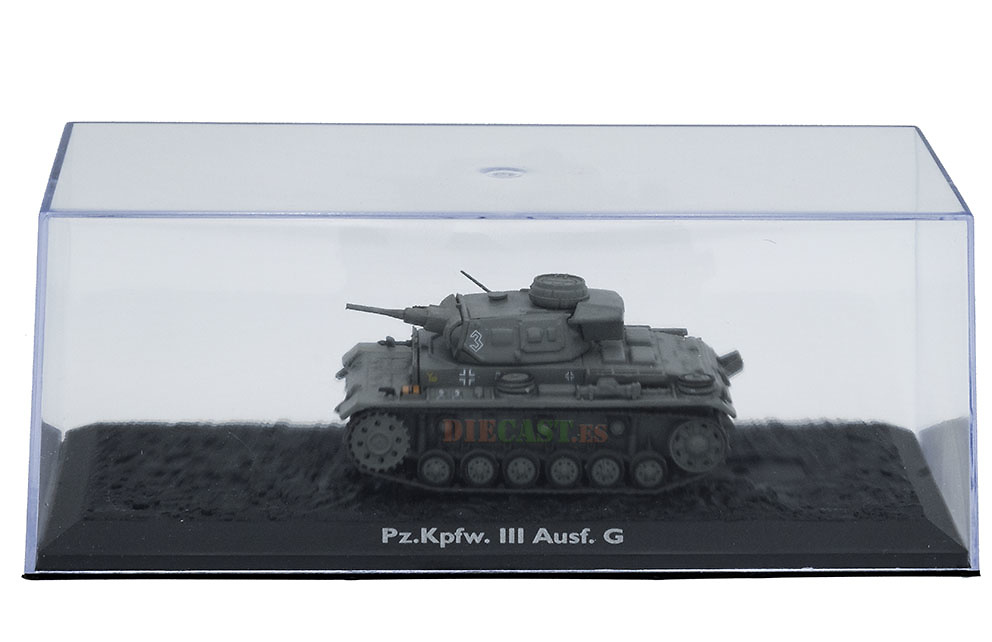 Atlas Metall 1/72 Fertigmodell  Pz.Kpfw.III Ausf.G Neu 