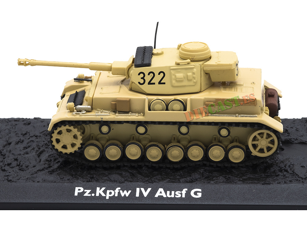 Pz.Kpfw. IV, Ausf G, Alemania, 1944, 1:72, Atlas Editions 