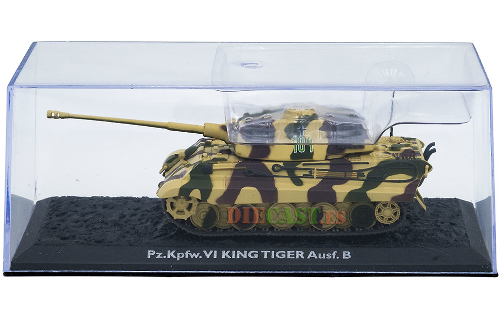 Atlas Ultimate Tank  Pz.Kpfw.VI KING TIGER Ausf.B Scala 1:72 #G104 