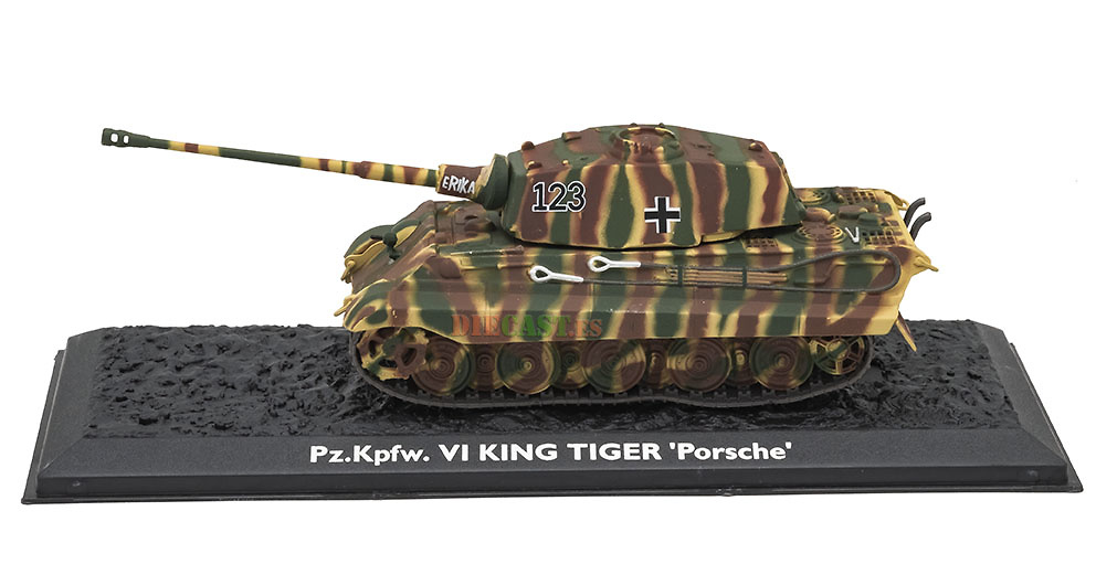 ATLAS Edition Ultimate Tank Collection 1/72 Pz.Kpfw VI KING TIGER "Porsche" 