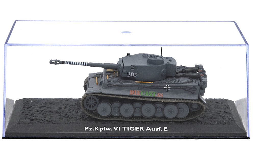 Pz.Kpfw. VI Tiger Ausf. E, Alemania, 1942/45, 1:72, Atlas Editions 
