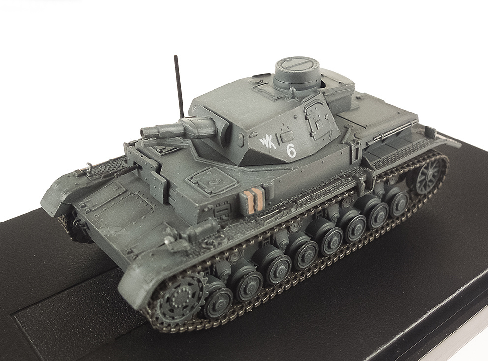WWII GERMAN IV 1/72 DIECAST MODEL FINISHED TANK Panzerkampf 
