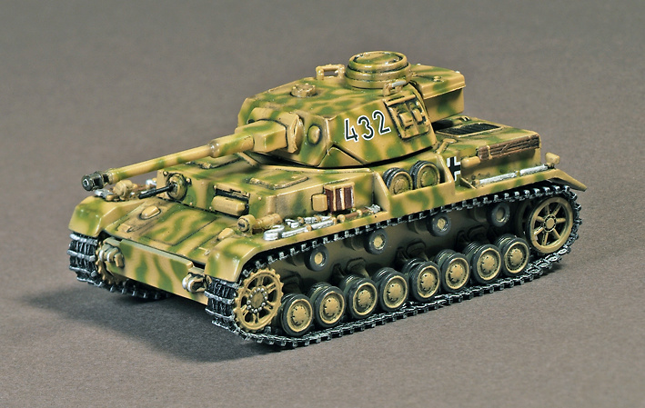 Pz.Kpfw.IV Ausf.G, 23 Panzer Division, 201 Panzer Regiment, Alemania, 1943, 1:72, War Master 