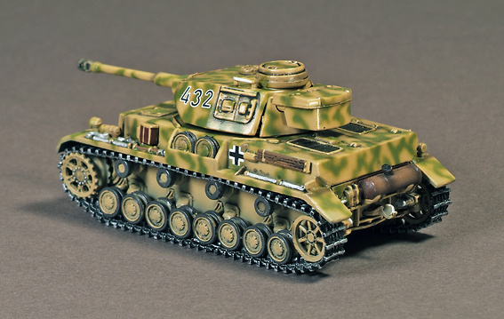 Pz.Kpfw.IV Ausf.G, 23 Panzer Division, 201 Panzer Regiment, Alemania, 1943, 1:72, War Master 