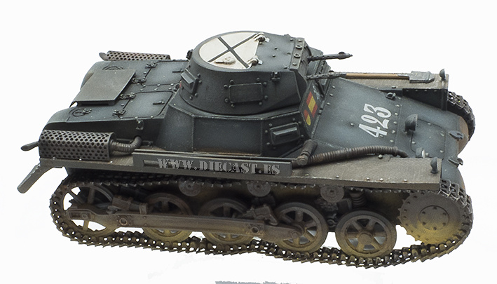 PzKpfw 1 A (Panzer I), España, 1936-39, 1:30, John Jenkins 