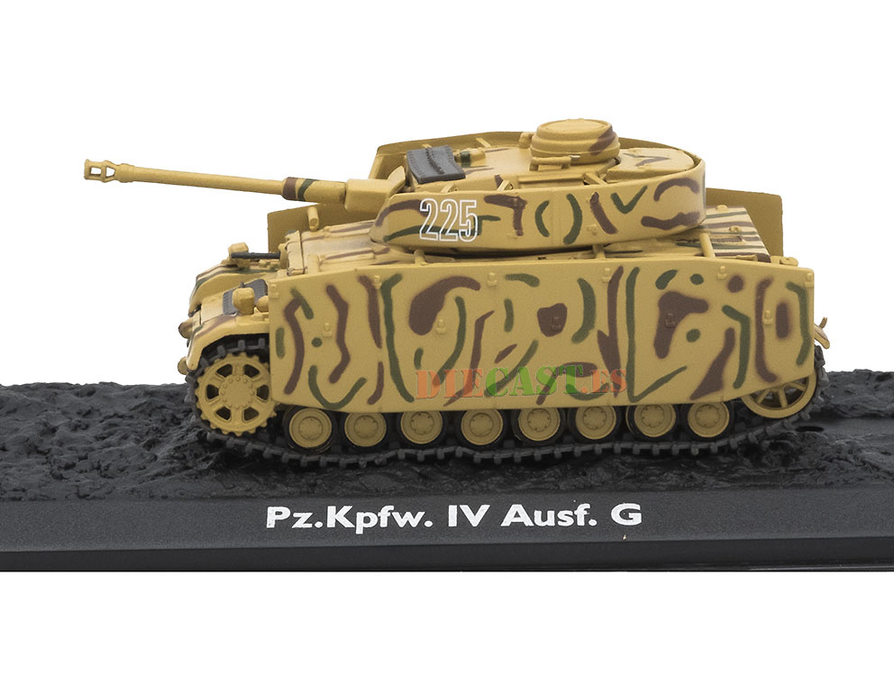 PzKpfw IV Ausf. G, Alemania, 1942, 1:72, Atlas Editions 