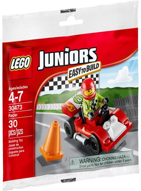 Red sports car, Lego Juniors 