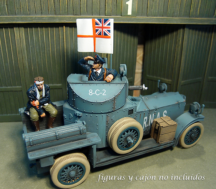 Rolls Royce Armoured Car, Royal Naval Air Service,1914, 1:30, John Jenkins 