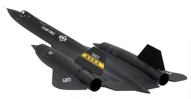 SR-71 Black Bird, USAF 60-6937 NASA YF-12C 1975, 1:72, Century Wings 