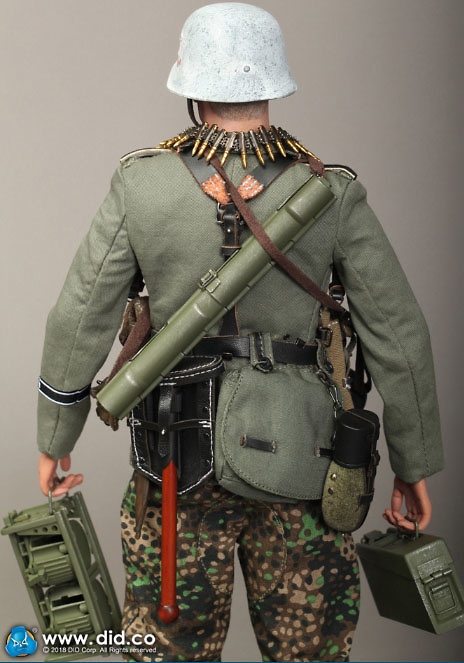 1/6 Scale Egon MG34 Gunner DID Action Figures Grey Gloves 