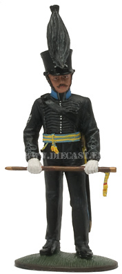Sargento Mayor, Brunswick Leib-Bataillon, 1815, 1:30, Del Prado 