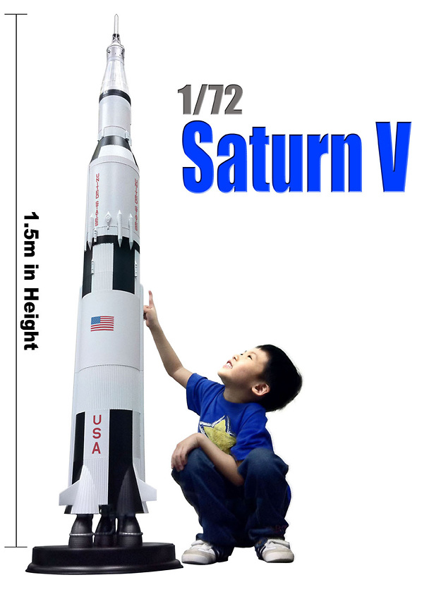 Saturn V, 1:72, Dragon Wings 