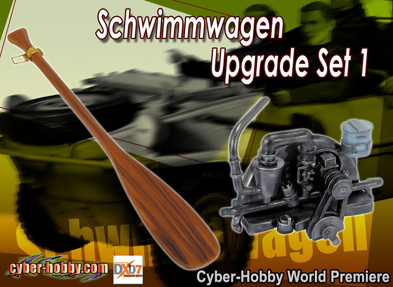 Schwimmwagen Upgrade, Set 1, 1:6, Dragon Figures 