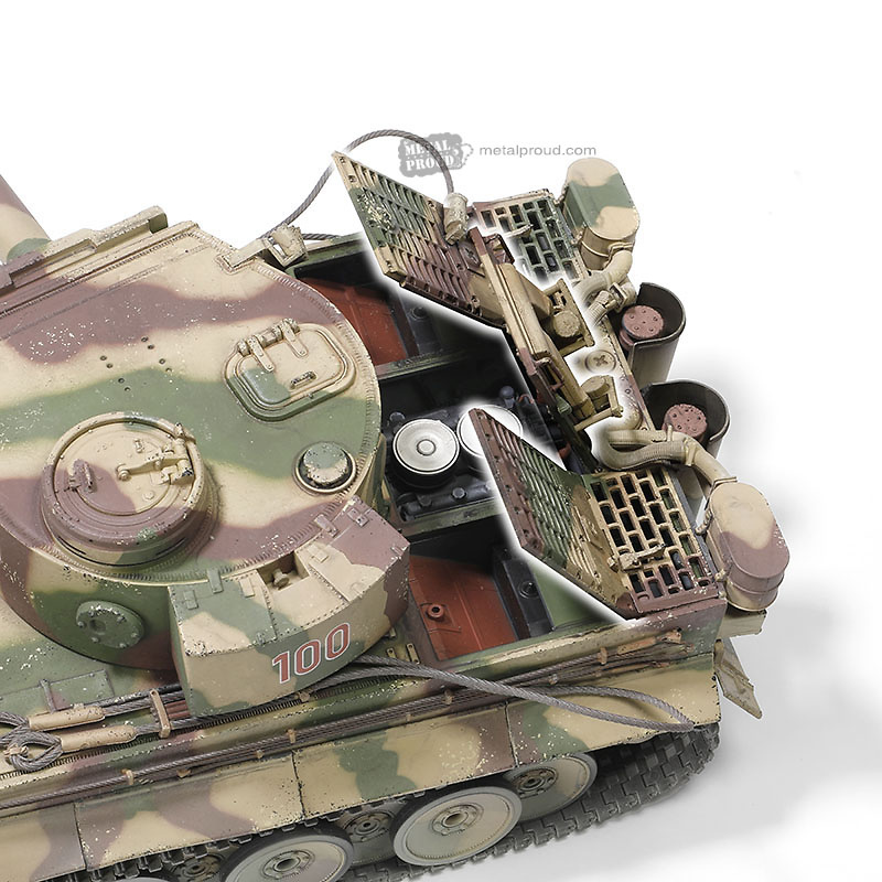 Sd.Kfz.181 PzKpfw VI Tiger Ausf. E heavy tank Tiger I (Early production), 1:32, Forces of Valor 