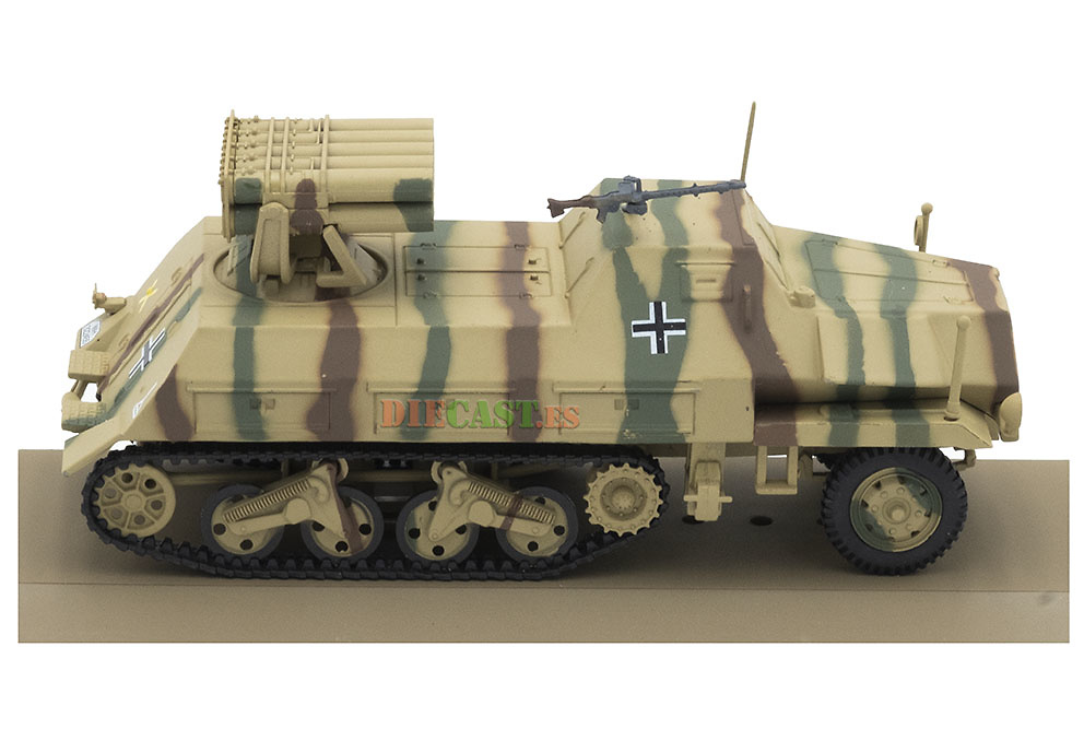 SdKfz 4/1 Panzerwerfer Maultier, Alemania, 1943-45, 1:43, Atlas 