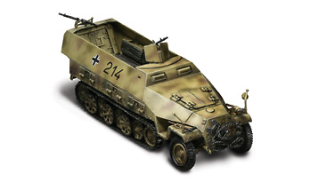 SdKfz. 251/1 Hanomag, Normandy, 1944, 1:32, Forces of Valor 