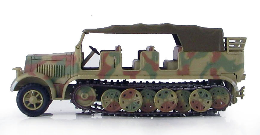 Semioruga Sd.Kfz. 7, 8 Ton, SS-924015, Alemania, 2ª Guerra Mundial, 1:72, Hobby Master 