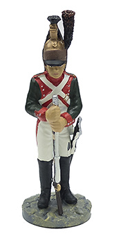 Sergeant of the 25th Dragoon Regiment, 1810, 1:32, Eaglemoss 