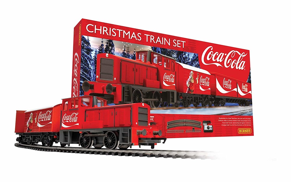 Set Tren Eléctrico Navidad de Coca-Cola, Hornby 
