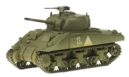 Sherman M4A1(76)W, 6th Armoured Division, 1:72, Easy Model 