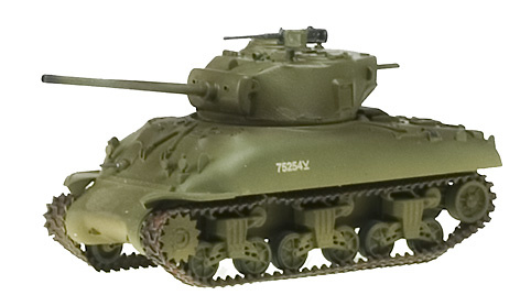 76 W sherman tank 7th armored brigade 1/72 Easy model WWII US army M4A1 