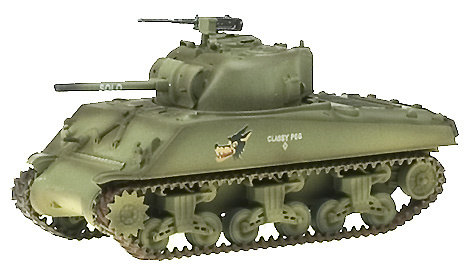 #36254 Easy Model 1/72 U.S Army M4A3 Sherman Middle Tank Model 10th Tank Bat 