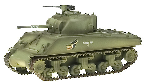 #36254 Easy Model 1/72 U.S Army M4A3 Sherman Middle Tank Model 10th Tank Bat 