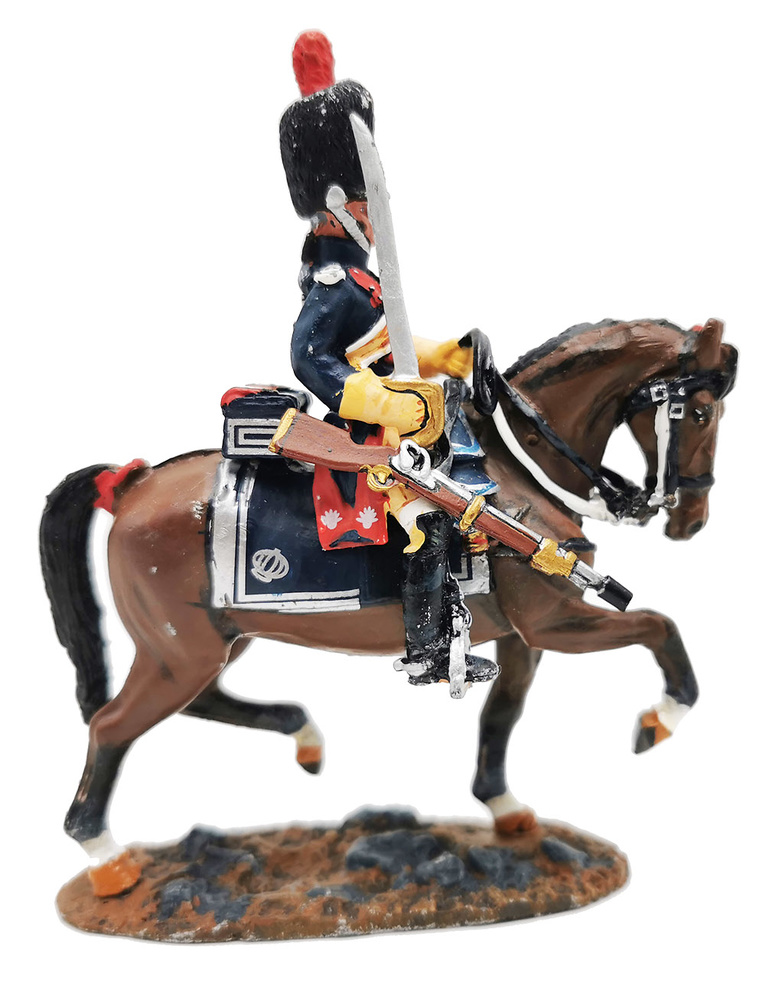 Soldado, Guardia Imperial Gendarmes de Napoleón, 1813, 1:30, Del Prado 